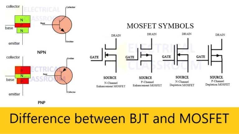 Top Differences Between Bjt And Mosfet Bjt Vs Mosfet